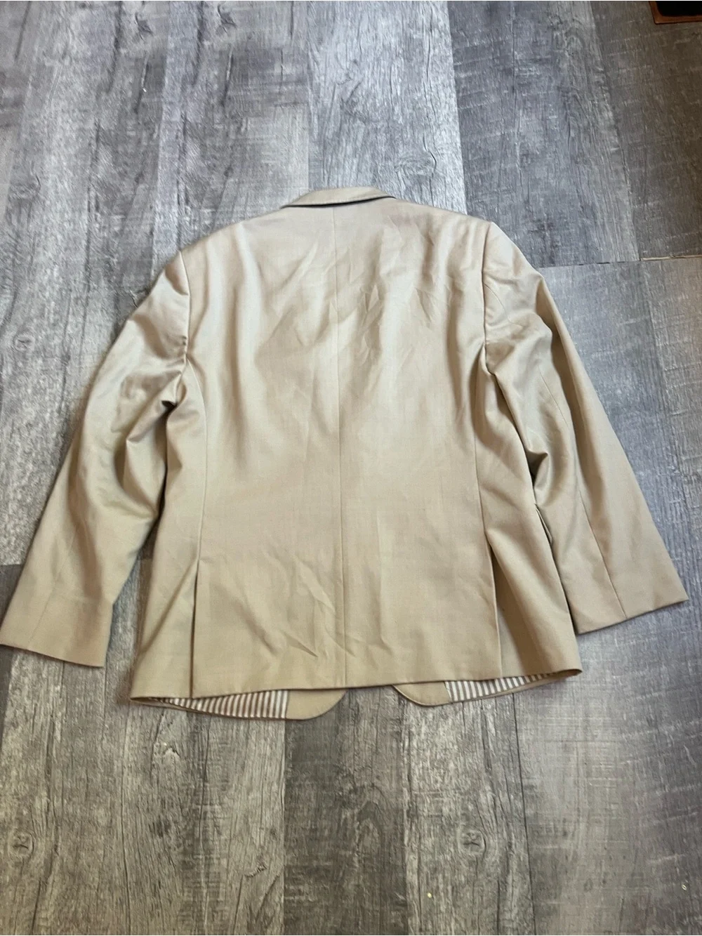 The Black TUX Beige Suit Jacket